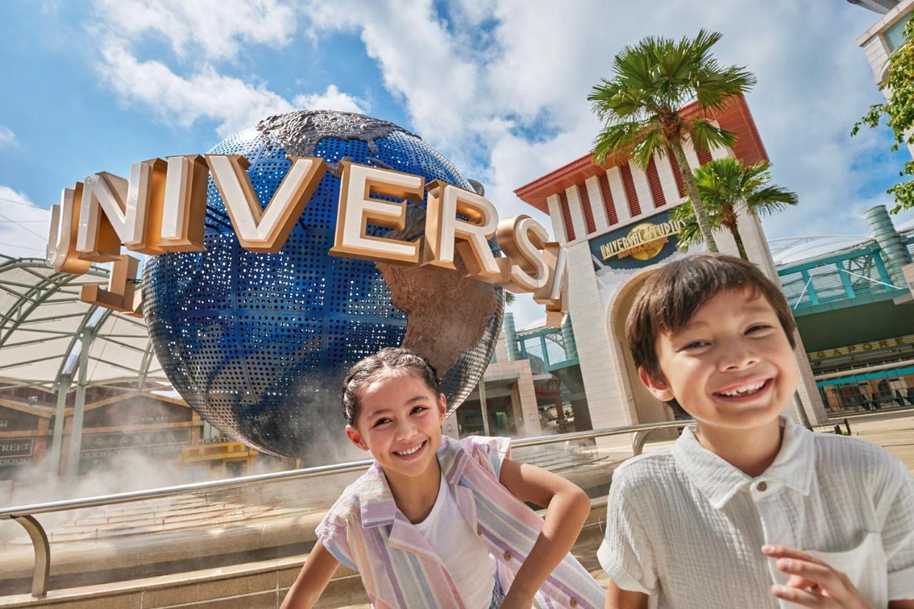 Resorts World Sentosa - Hotel Szingapúr Kültér fotó Universal Studios Singapore
