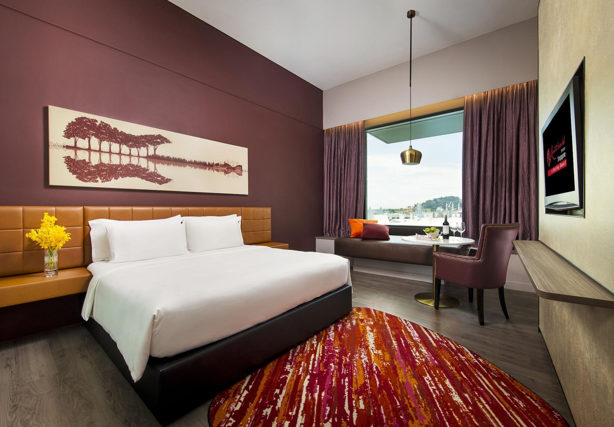 Resorts World Sentosa - Hotel Szingapúr Kültér fotó Deluxe Room