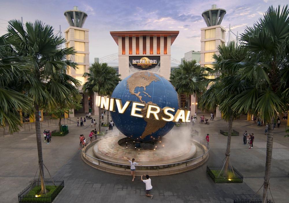 Resorts World Sentosa - Hotel Szingapúr Kültér fotó Universal Studios Singapore