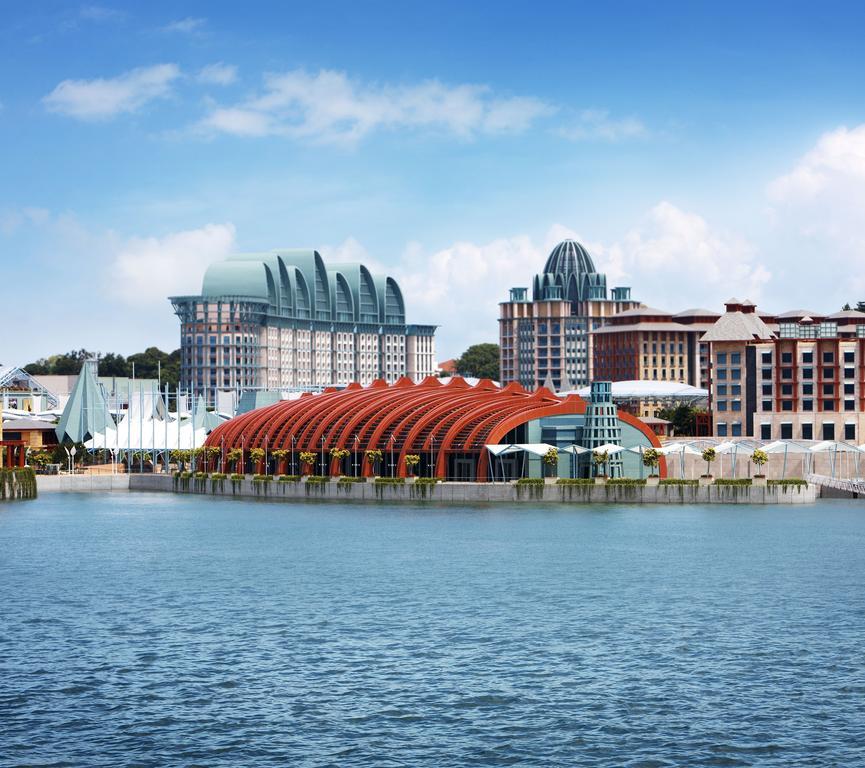 Resorts World Sentosa - Hotel Szingapúr Kültér fotó Marina Bay Sands