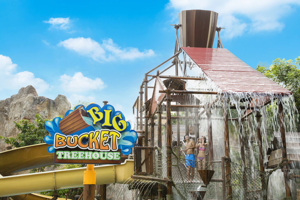Resorts World Sentosa - Hotel Szingapúr Kültér fotó Big Bucket Treehouse