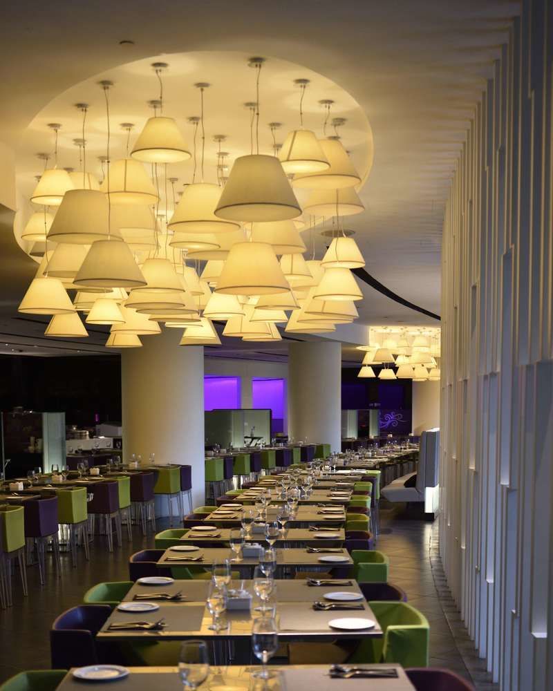 Resorts World Sentosa - Hotel Szingapúr Kültér fotó Restaurant