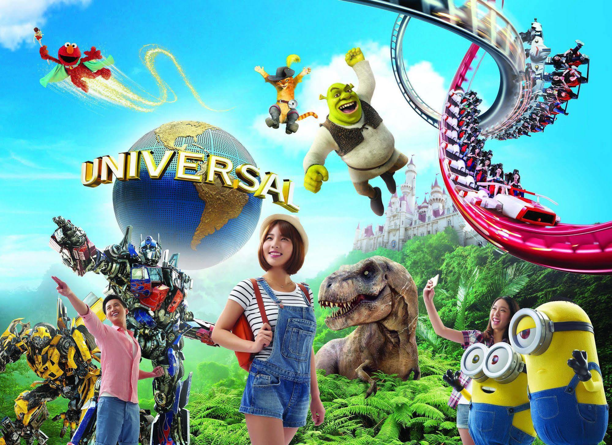 Resorts World Sentosa - Hotel Szingapúr Kültér fotó Universal Studios Japan